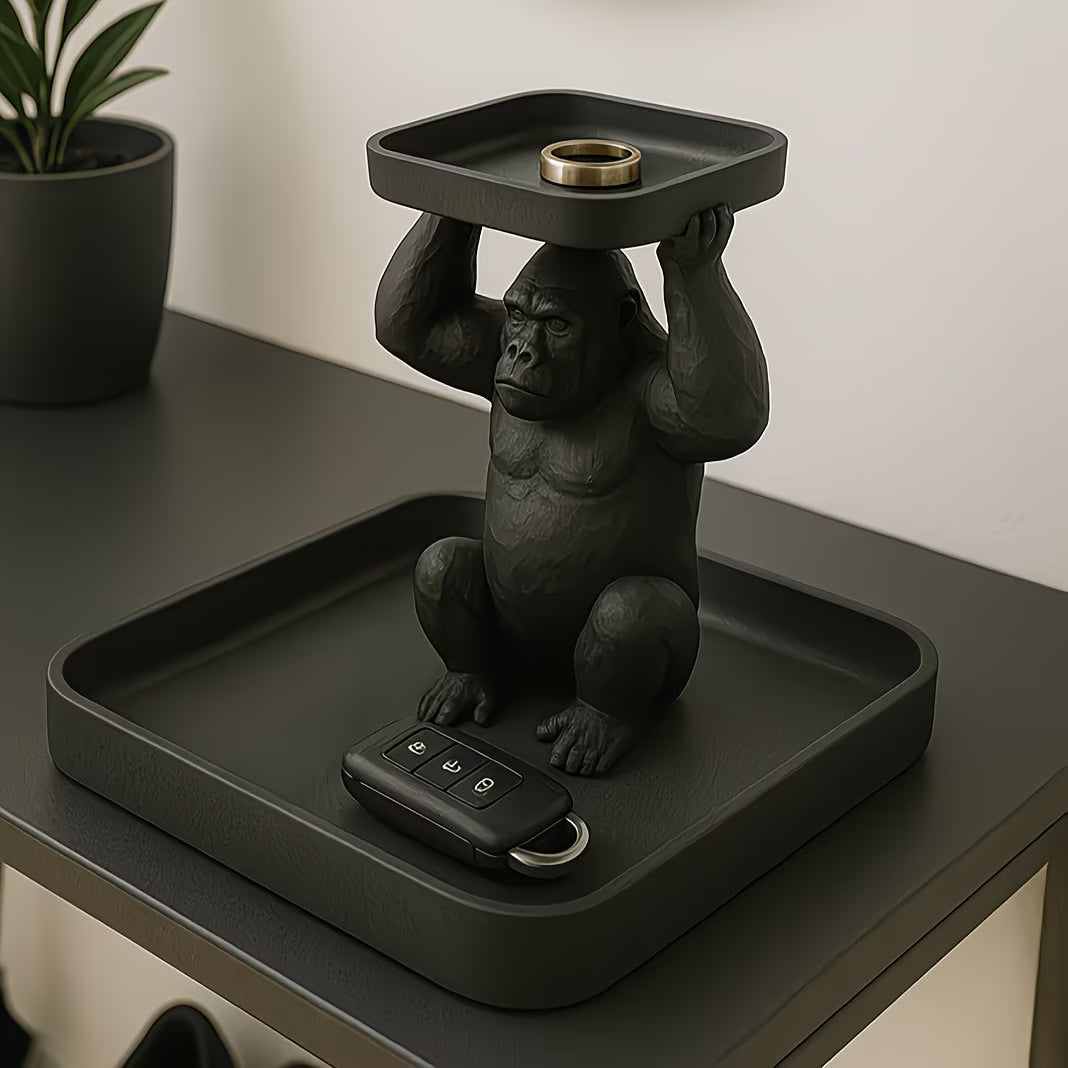 1 kpl luova gorillanmuotoinen koristealusta |